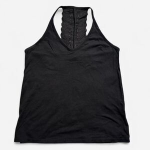 Banana Republic Tank Top with lace Racerback Detailing (Size XS)